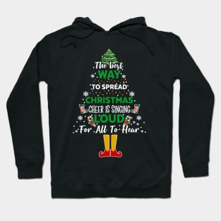 The best way to spread christmas Hoodie